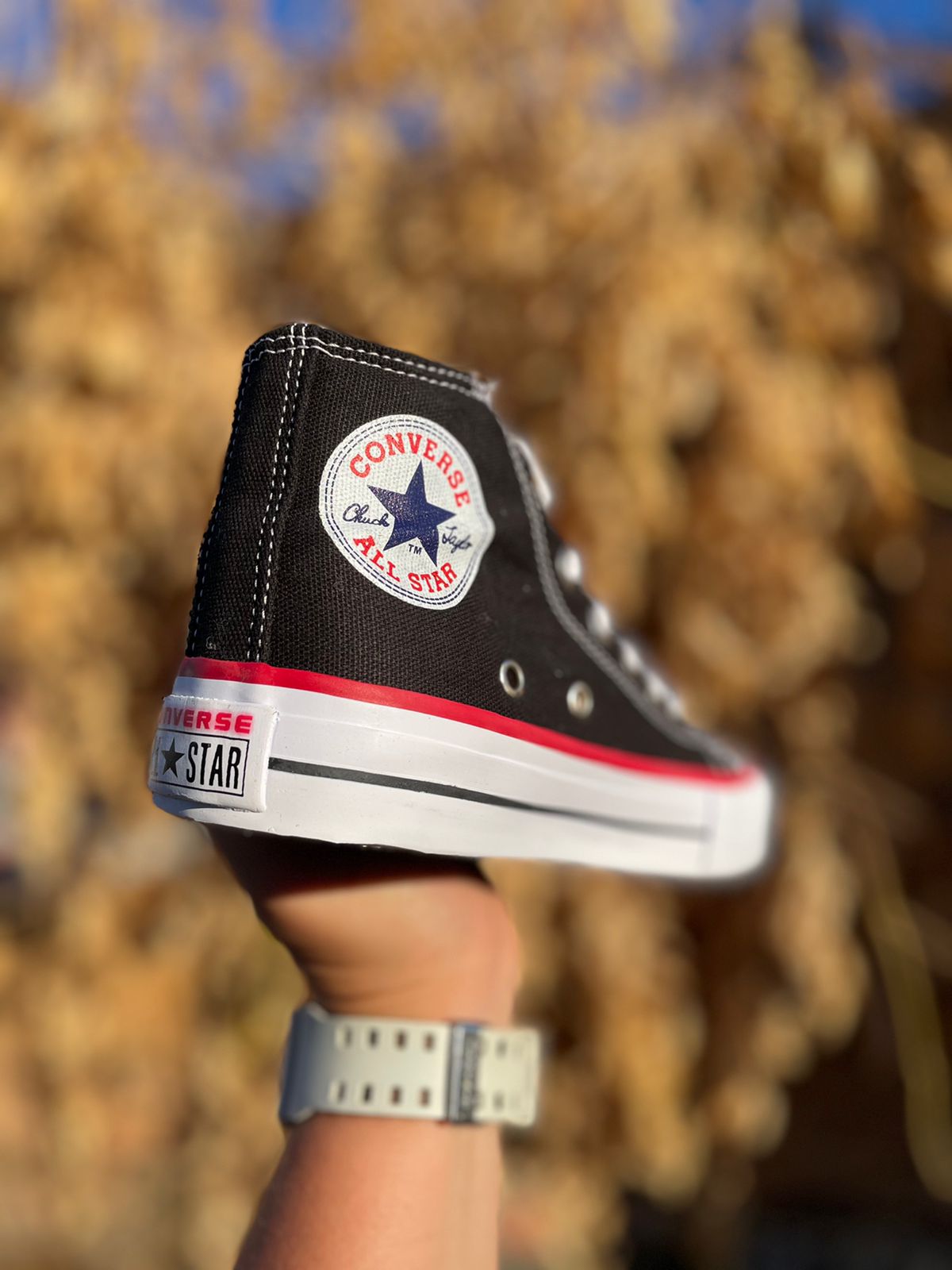 Tênis Botinha All Star Feminino Vulcanizado Preto