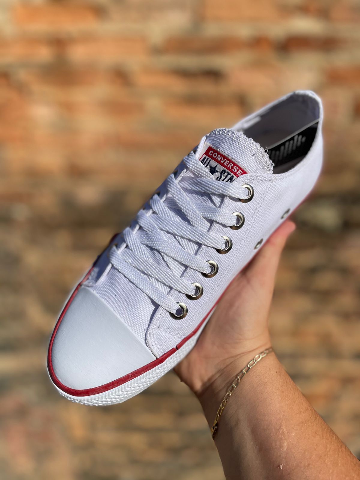 Tênis Cano Curto All Star Unissex Branco