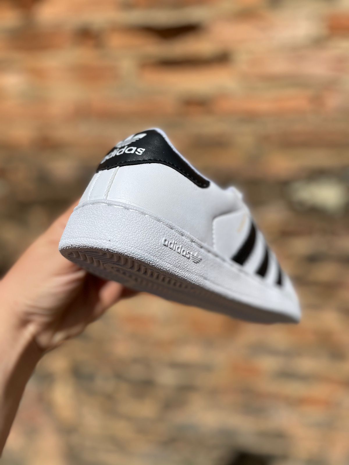 Tênis Superstar Feminino Adidas Branco