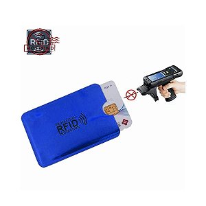 Capa Protetora de Cartão Por Aproximação Anti RFID