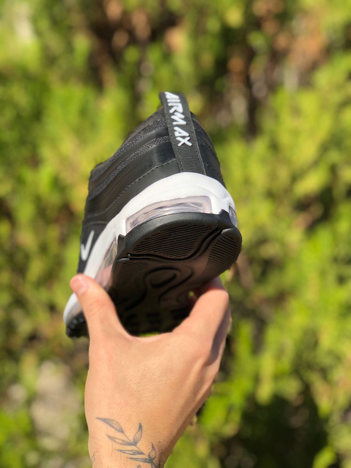 Tênis Air Max 97 Masculino Nike Preto/branco