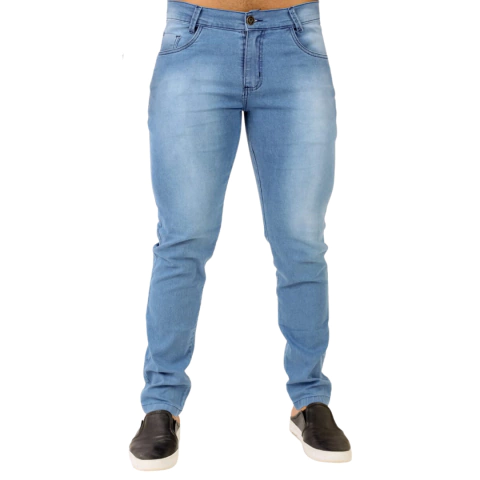 Kit 2 Calcas Masculinas Com Bolso Traseiro Look Casual