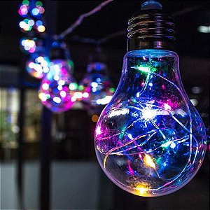 Fio De Fada Com 10 Lampadas De Led Pisca USB e Pilha