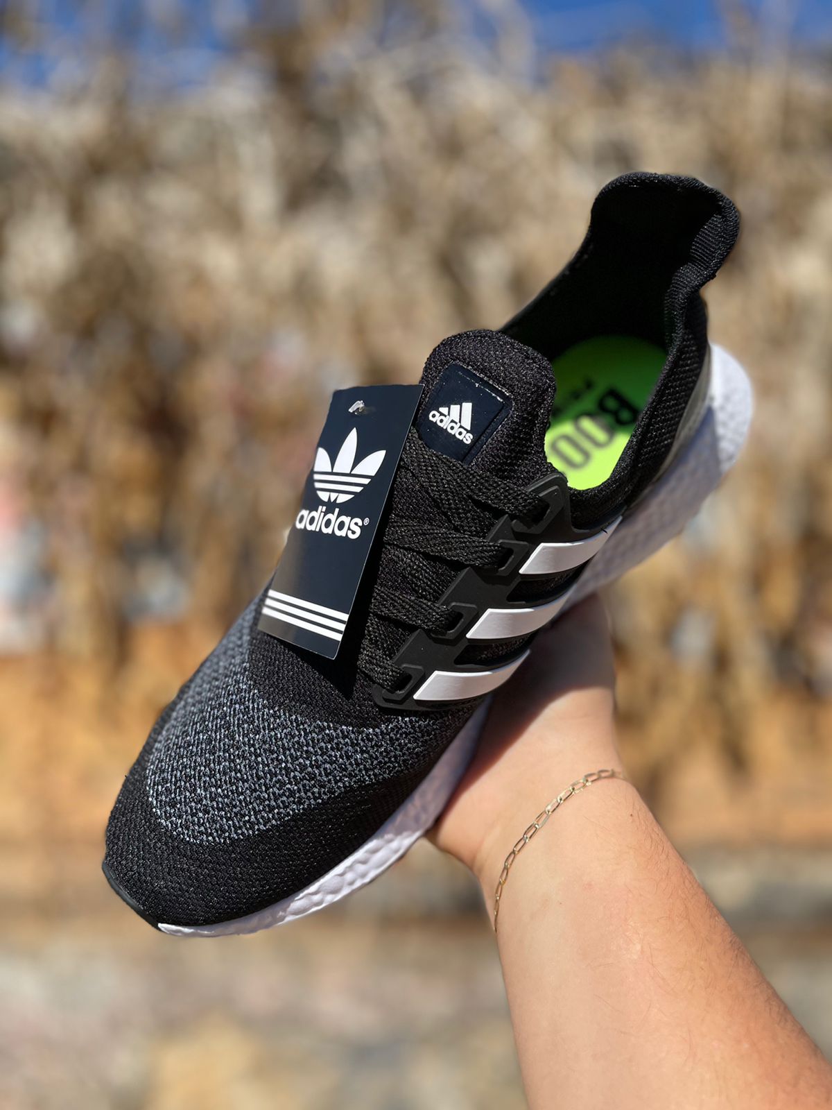 Tênis Ultraboost 21 Masculino Adidas Preto/Branco