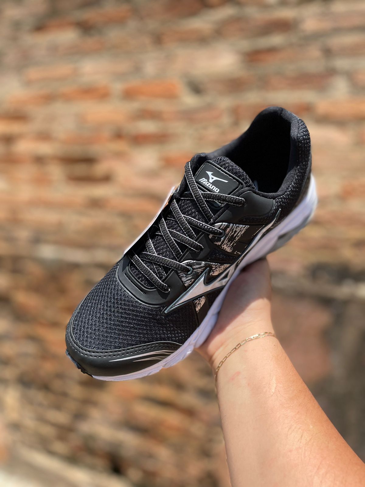 Tênis Wave Nirvana 9 Masculino Mizuno Preto