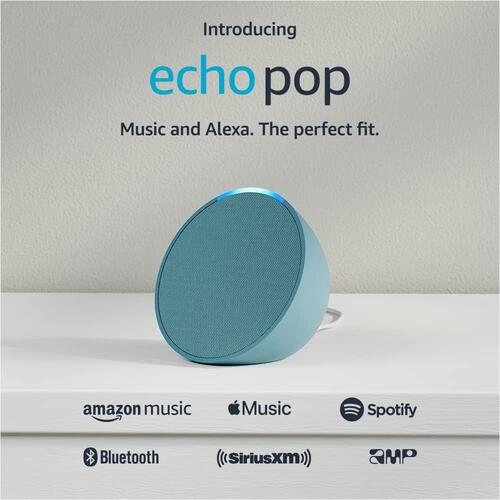 Echo Pop Smart Speaker com Alexa - Azul
