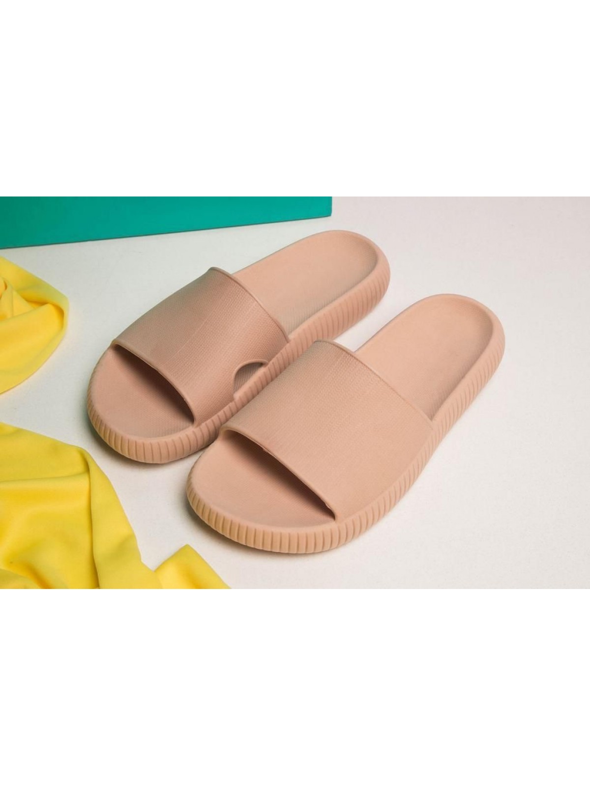 Chinelo Slide Cloud Feminino Bege