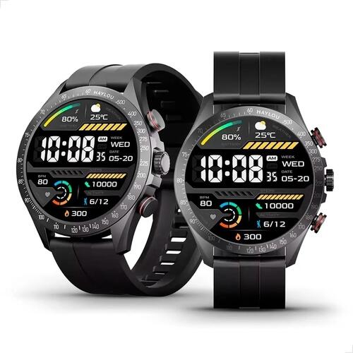 Smartwatch Xiaomi Haylou Solar Pro Amoled A Prova Dagua - Preto