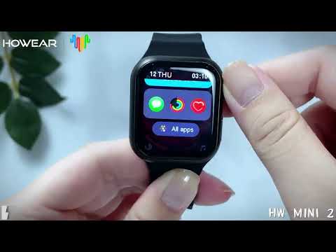 Smartwatch Hw Mini 2 41mm 7 Pulseiras Serie 9 Chat GPT - Preto
