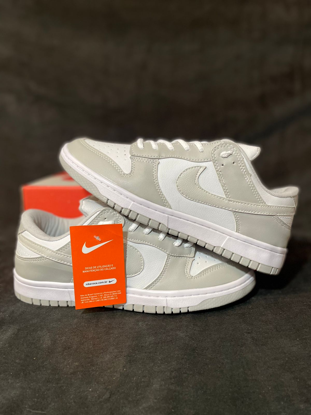 Tênis Dunk Low SB Masculino Nike Cinza