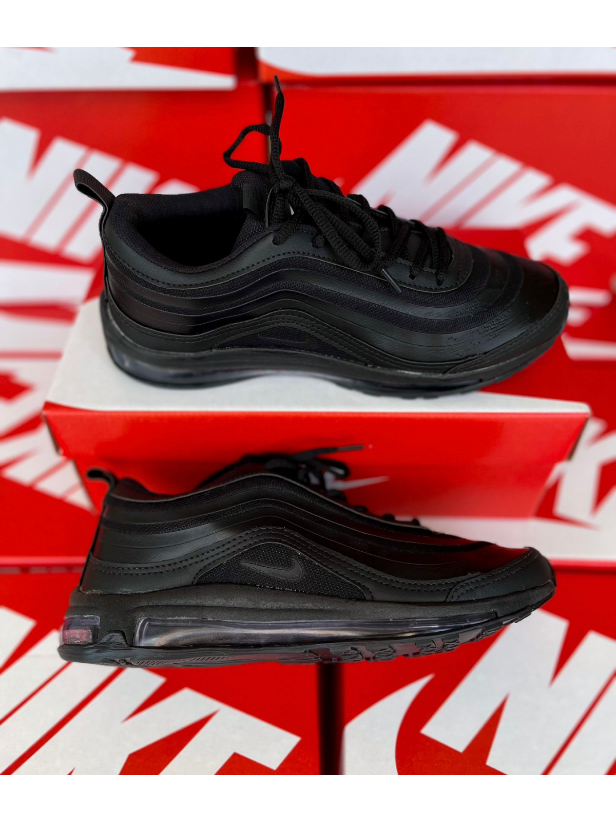 Tênis Air Max 97 Masculino Nike Preto/Preto