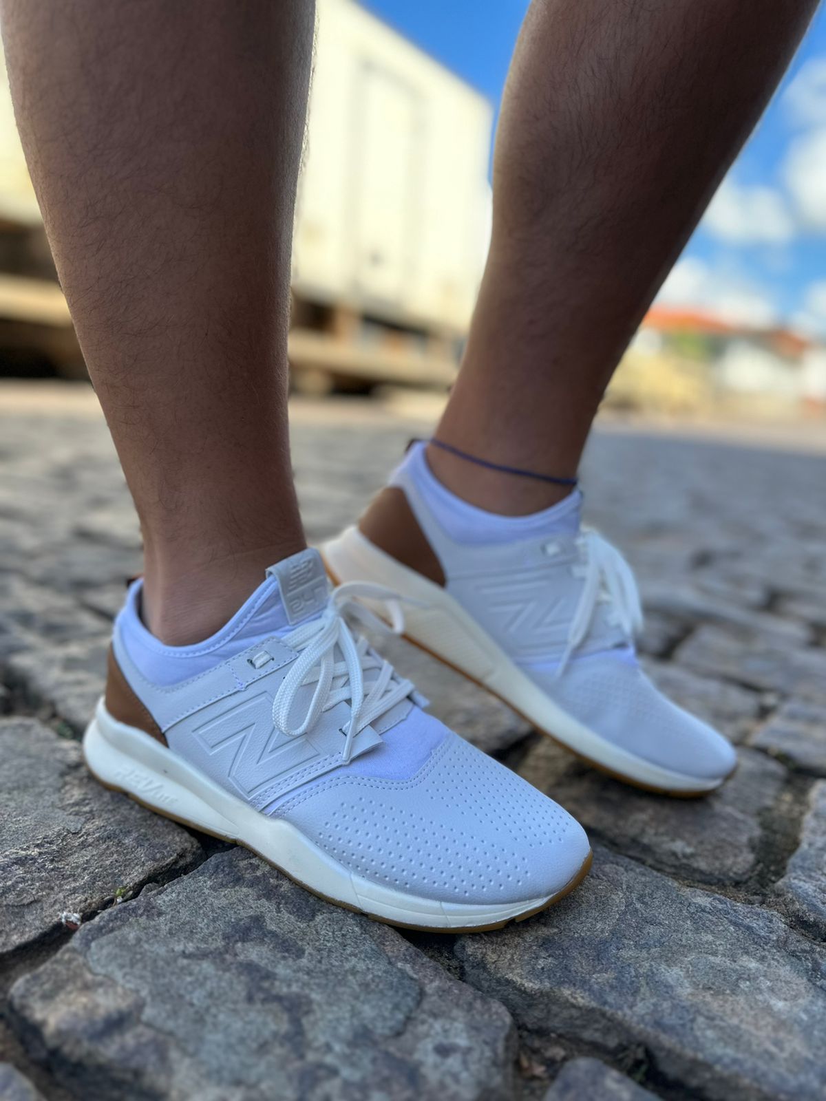 Tênis 247 LUXE Masculino New Balance Branco