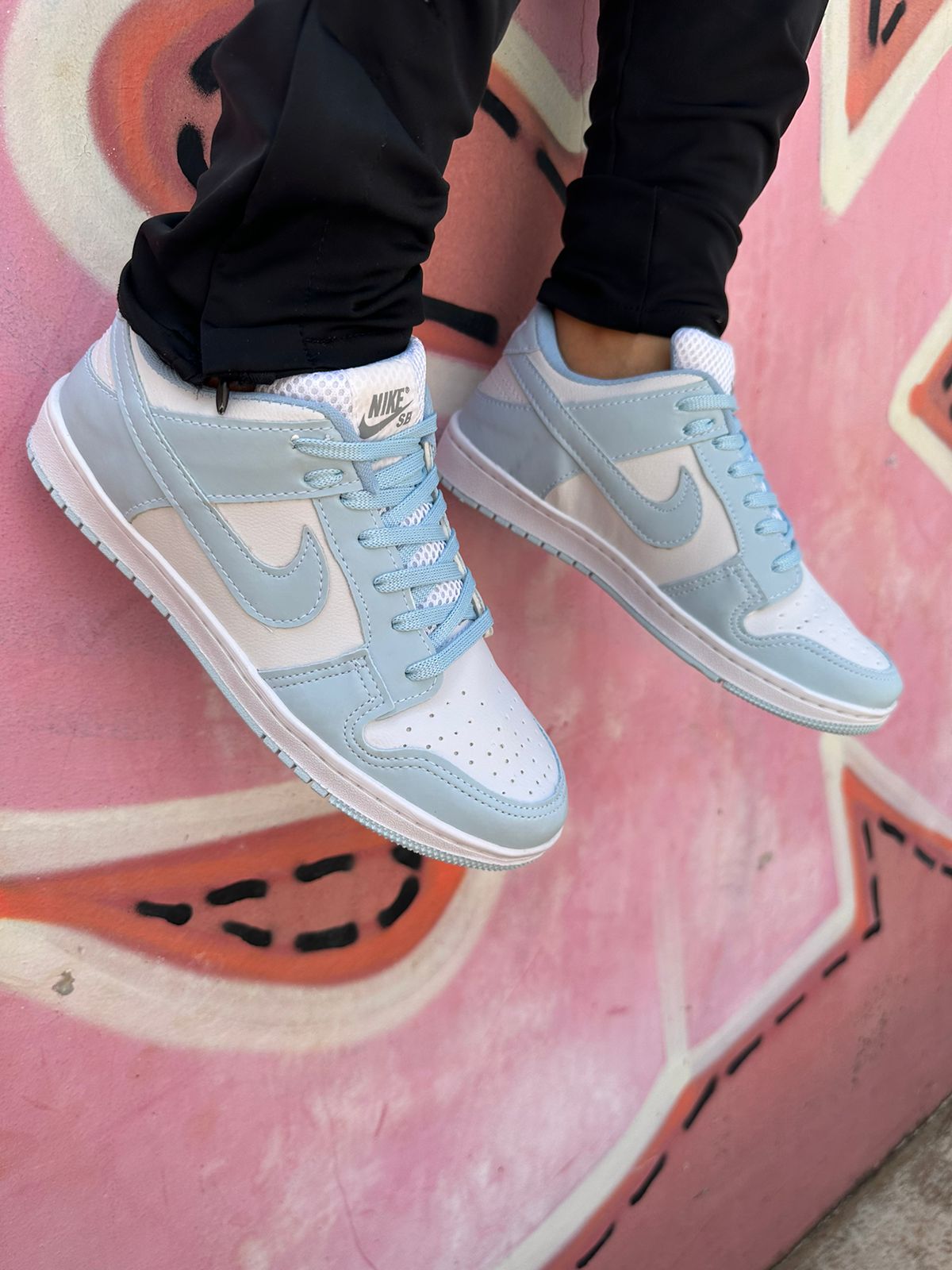 Tênis Dunk Low SB Feminino Nike Azul Bebe