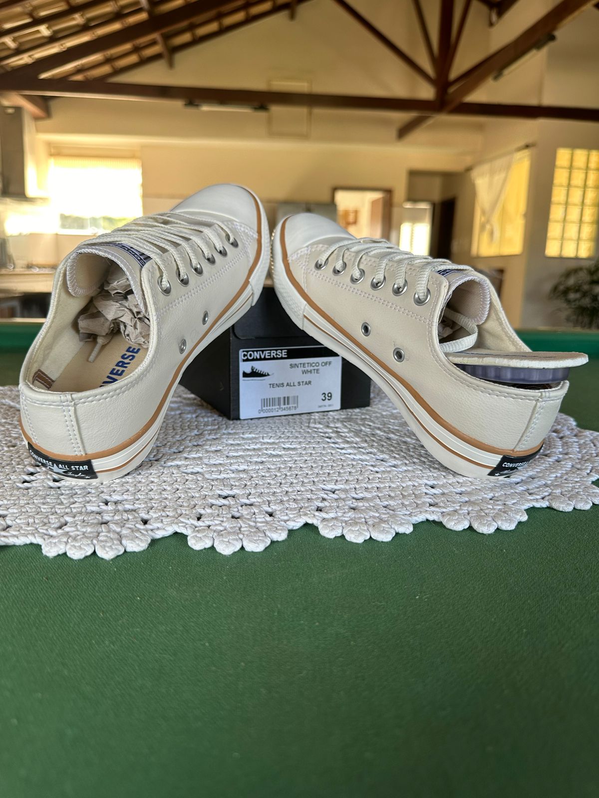 Tênis Cano Curto All Star Feminino Off Sintético