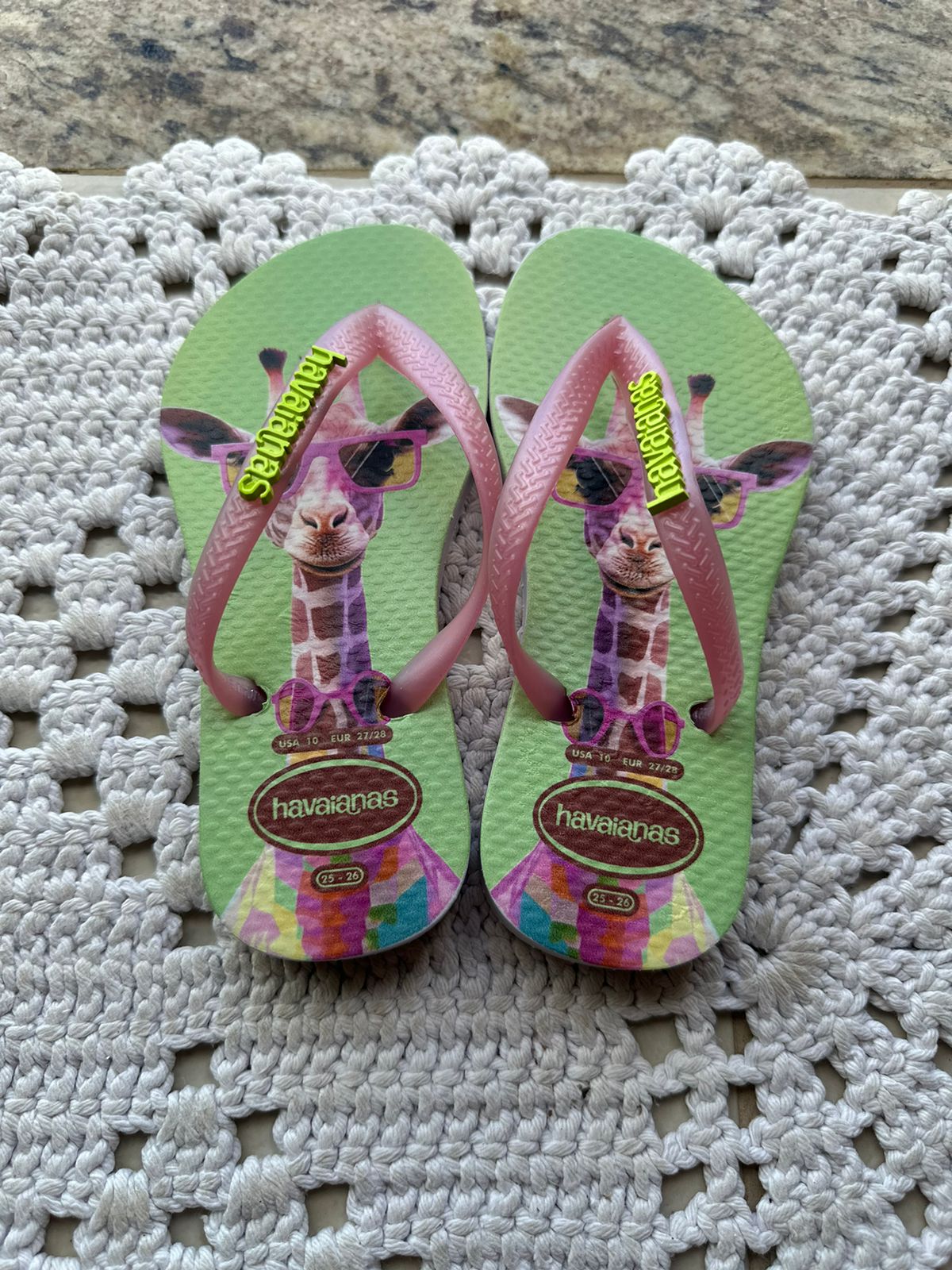 Chinelo Dedo Infantil Feminino
