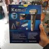 Barbeador e cortador de cabelo 3 em 1 Kemei KM-6776 Bivolt